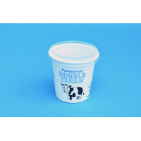 140 ML DOUBLE CREAM STOCK DESIGN POT - 71MM